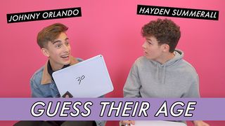 Johnny Orlando vs. Hayden Summerall - Guess Their Age
