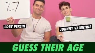 Johnny Valentine vs. Coby Persin - Guess Their Age
