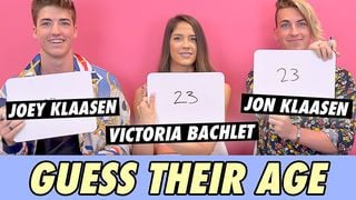 Jon Klaasen, Joey Klaasen & Victoria Bachlet - Guess Their Age