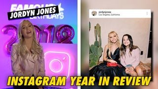 Jordyn Jones - Instagram Year in Review