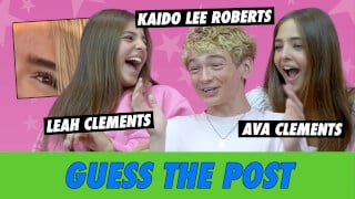 Kaido Lee Roberts vs. Leah Clements vs. Ava Clements - Guess The Post