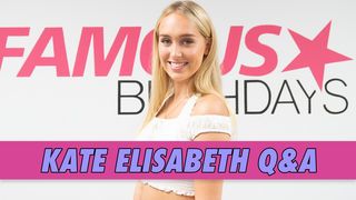 Kate Elisabeth Q&A