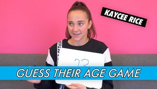 Kaycee Rice - Guess Their Age