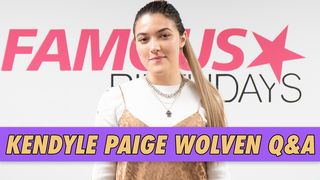 Kendyle Paige Wolven Q&A