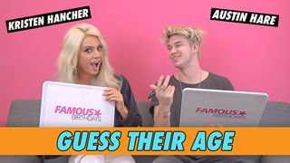 Kristen Hancher vs. Austin Hare - Guess Their Age