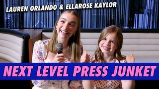 Lauren Orlando & Ellarose Kaylor - Next Level Press Junket
