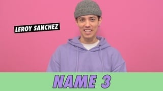 Leroy Sánchez - Name 3