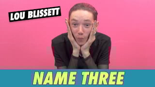 Lou Blissett - Name Three
