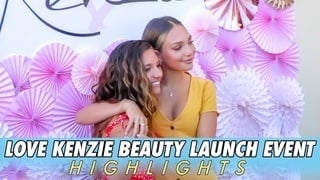 Mackenzie Ziegler Beauty Launch Event Highlights