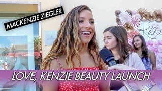 Mackenzie Ziegler Interview at Love, Kenzie Beauty Launch