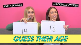 Mackenzie Ziegler vs Emily Skinner - Guess Their Age