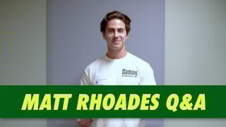 Matt Rhoades Q&A