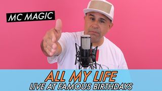 MC Magic - All My Life || Live at Famous Birthdays