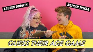 Nathan Triska vs. Lauren Godwin || Guess Their Age Game