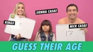 Nick Casas, Sienna Casas & Kings - Guess Their Age