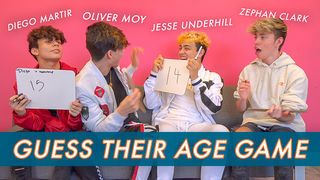 Oliver Moy, Jesse Underhill, Diego Martir & Zephan Clark - Guess Their Age