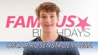 Oscar Rosenstroem Q&A