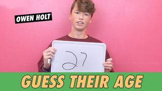 Owen Holt - Guess Their Age