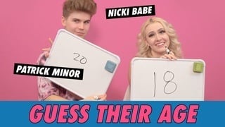 Patrick Minor vs. Nicki Baber - Guess Their Age