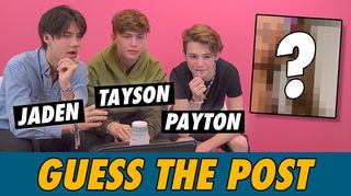 Payton Moormeier, Tayson Madkour & Jaden Hossler - Guess The Post