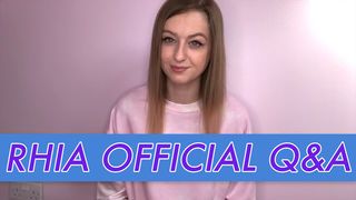 Rhia Official Q&A