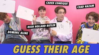 Rush Holland Butler, Caden Conrique, Chad Nazam & Dominic Kline - Guess Their Age