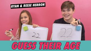 Ryan vs. Reese Herron - Guess Their Age