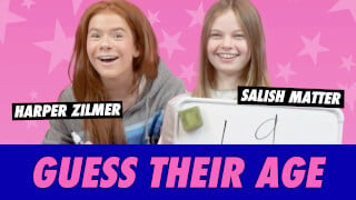 Salish Matter vs. Harper Zilmer - Guess Their Age