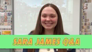 Sara James Q&A