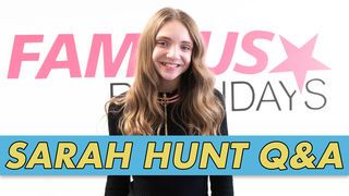 Sarah Hunt Q&A