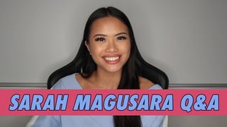 Sarah Magusara Q&A (2020)