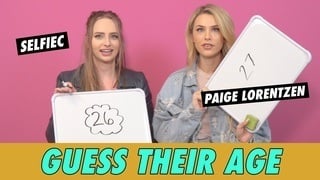 SelfieC vs. Paige Lorentzen - Guess Their Age