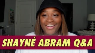 Shayné Abram Q&A