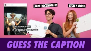 Sicily Rose vs. Sam Vicchiollo - Guess The Caption