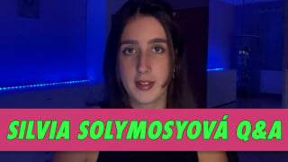 Silvia Solymosyová Q&A