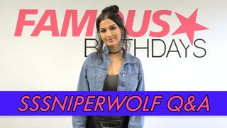 SSSniperWolf Q&A