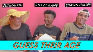 Sunhatkid vs Steezy Kane vs Shawn Haller - Guess Their Age