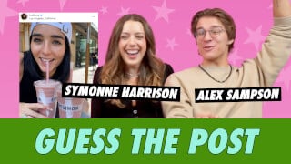 Symonne Harrison vs. Alex Sampson - Guess The Post