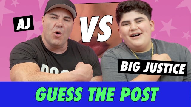 A.J. vs. Big Justice - Guess The Post