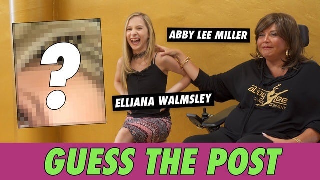 Abby Lee Miller vs. Elliana Walmsley - Guess The Post