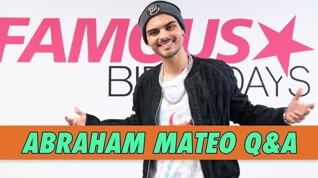 Abraham Mateo Q&A