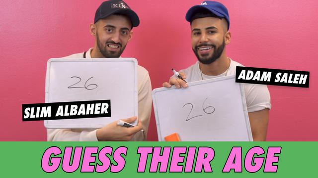 Adam Saleh & Slim Albaher - Guess Their Age