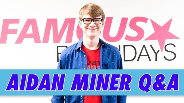 Aidan Miner Q&A