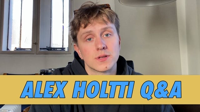 Alex Holtti Q&A