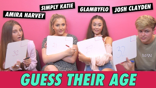 Amira Harvey, Josh Clayden, Simply Katie & GlambyFlo - Guess Their Age