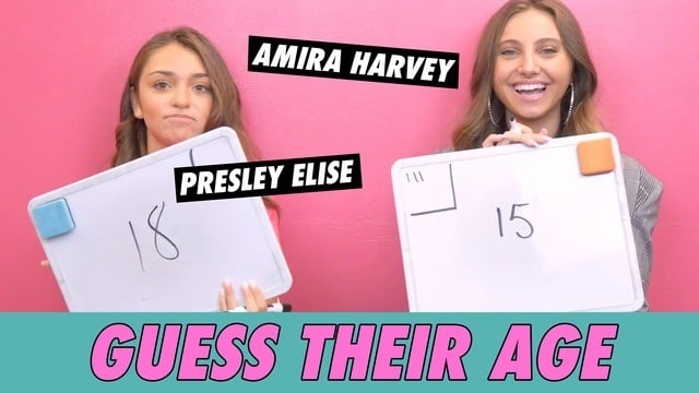 Amira Harvey vs. Presley Elise - Guess Their Age