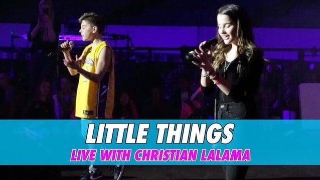 Annie LeBlanc - Little Things ft. Christian Lalama (Anaheim)