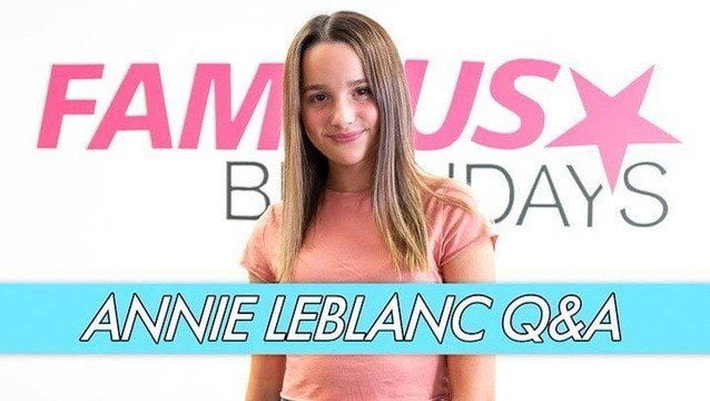 Annie LeBlanc Q&A