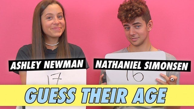 Ashley Newman vs. Nathaniel Simonsen - Guess Their Age