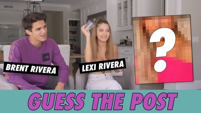 Brent Rivera vs. Lexi Rivera - Guess The Post